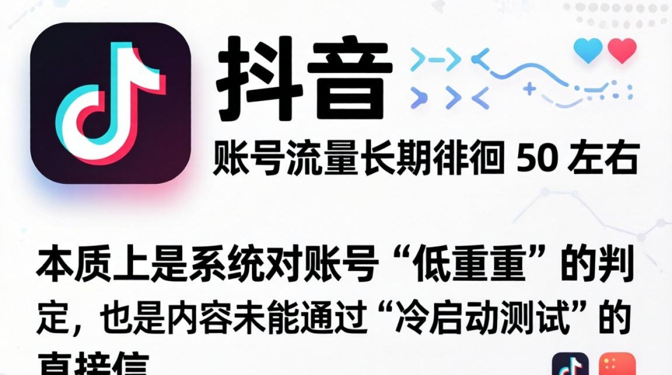 TikTok流量只有50左右怎么办