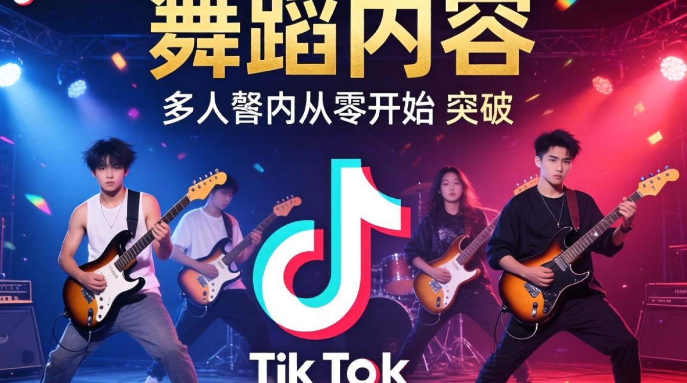 爵士舞tiktok多人怎么运营