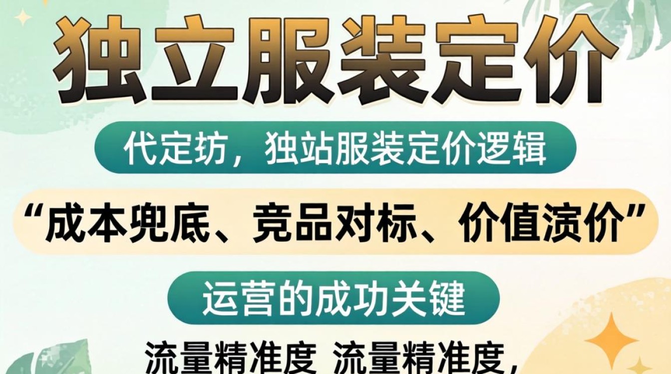 独立站服装定价策略与运营技巧