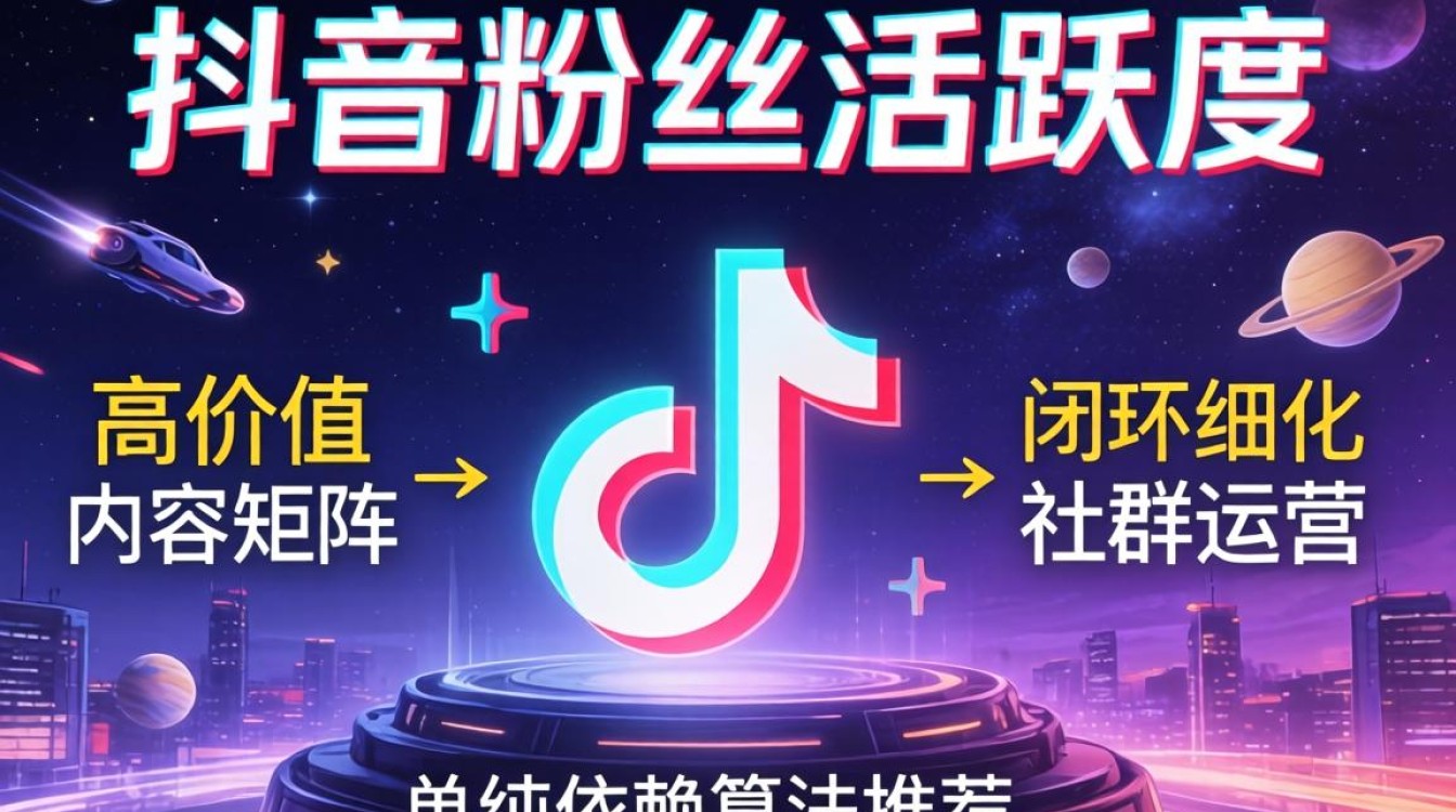 抖音粉丝活跃度怎么快速提升