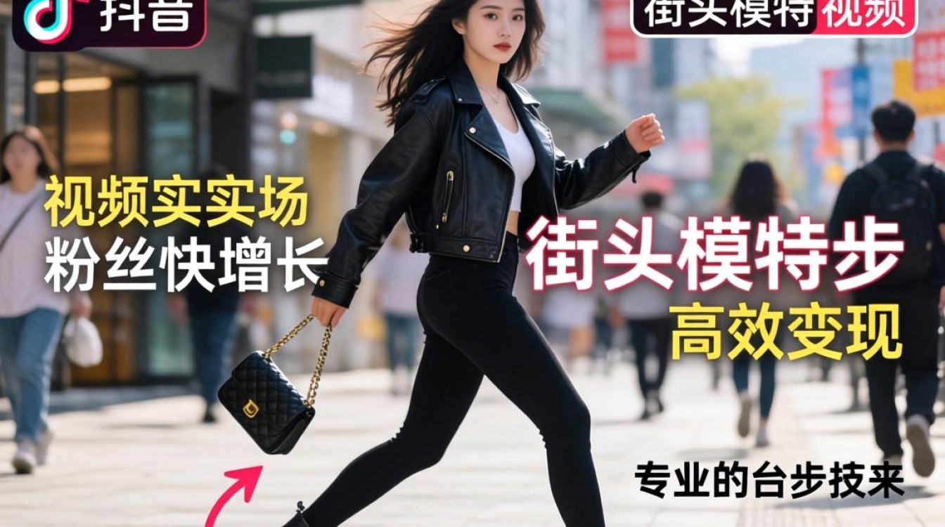 抖音街上走模特步怎么拍