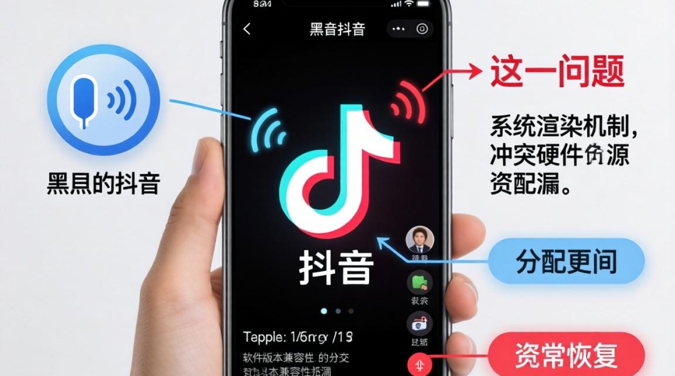 抖音语音黑屏是什么原因