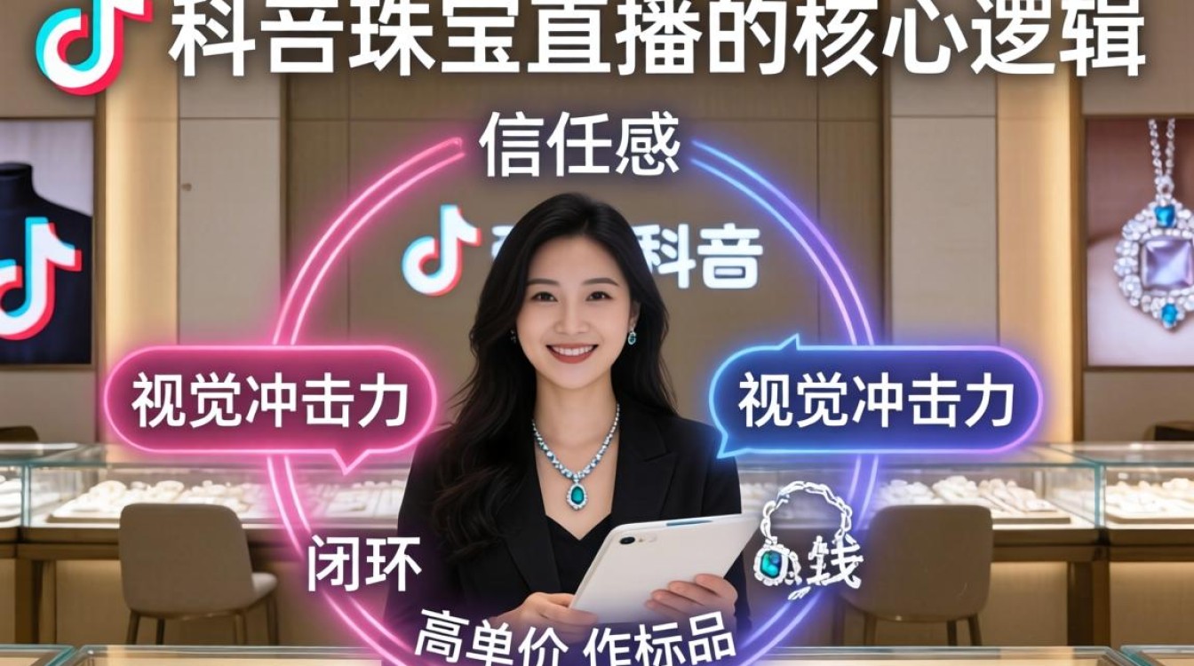 TikTok主播卖珠宝如何做