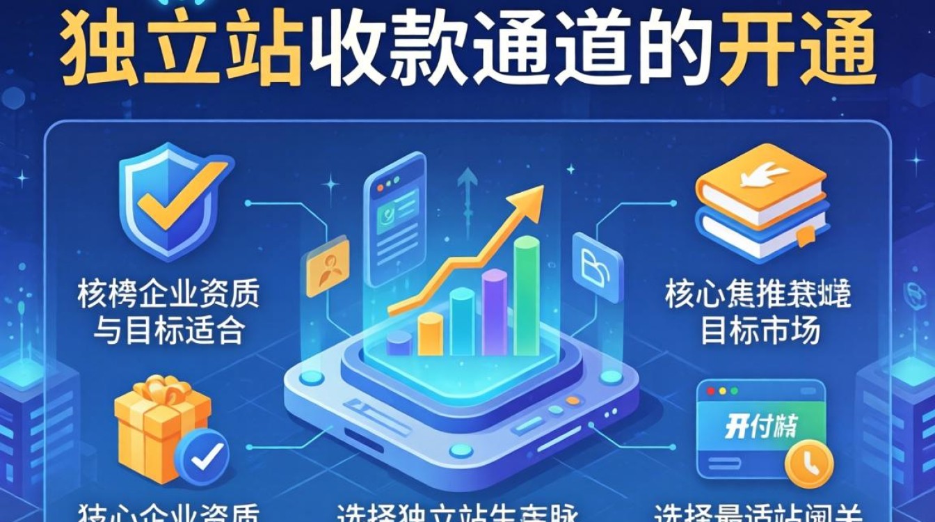 独立站收款通道怎么开