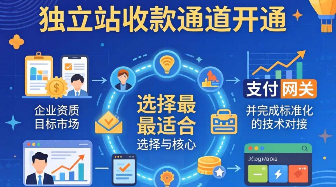 独立站收款通道怎么开