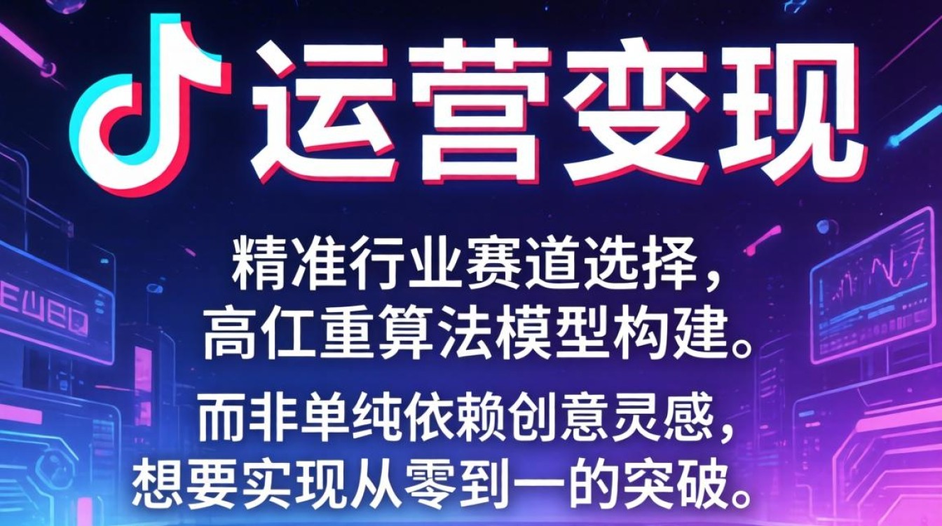 抖音行业分析怎么做?抖音运营从零到变现的实战教程 抖音运营从零到变现的实战教程