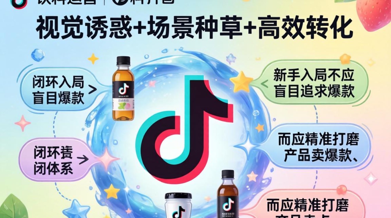 抖音饮料账号如何快速涨粉变现