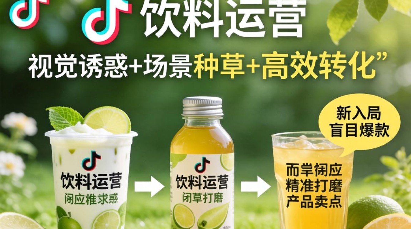 抖音饮料账号如何快速涨粉变现