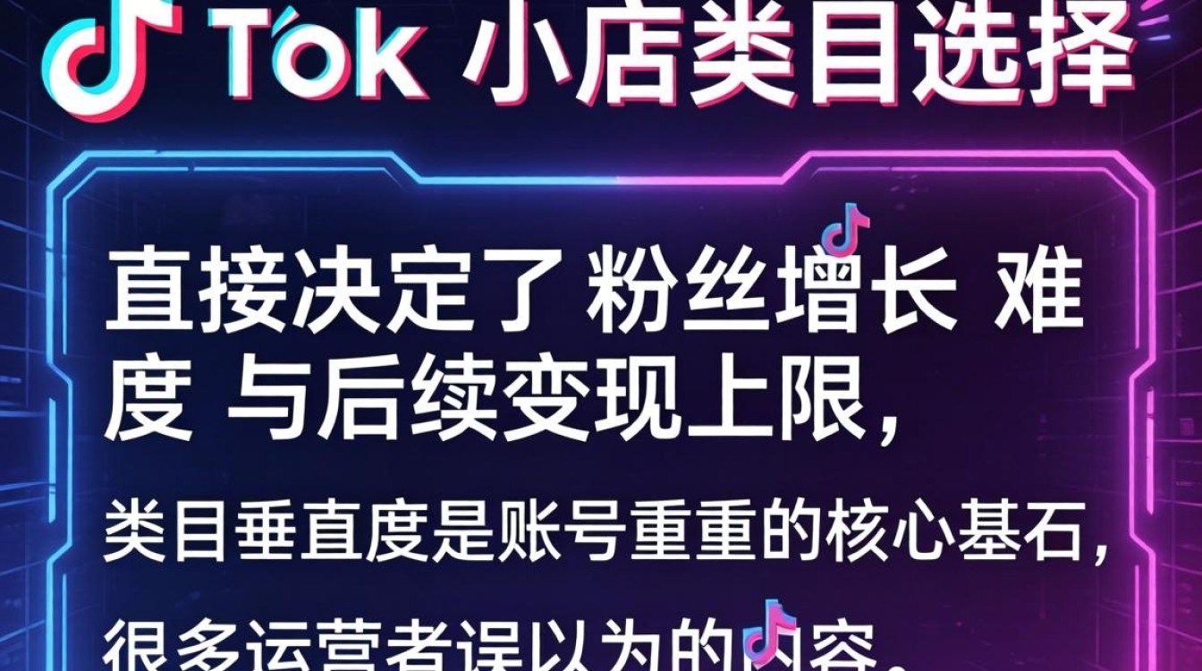 TikTok小店类目有影响吗