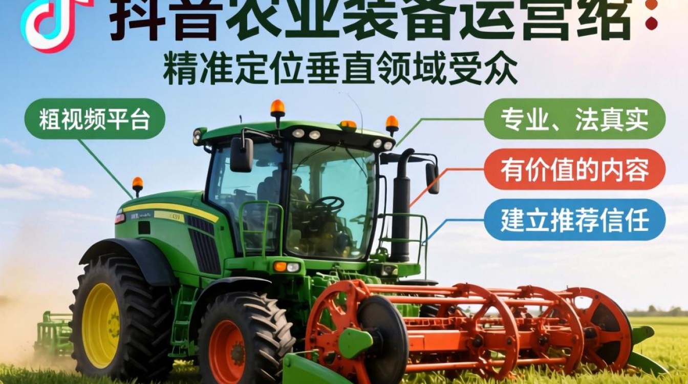 农业装备抖音运营技巧有哪些