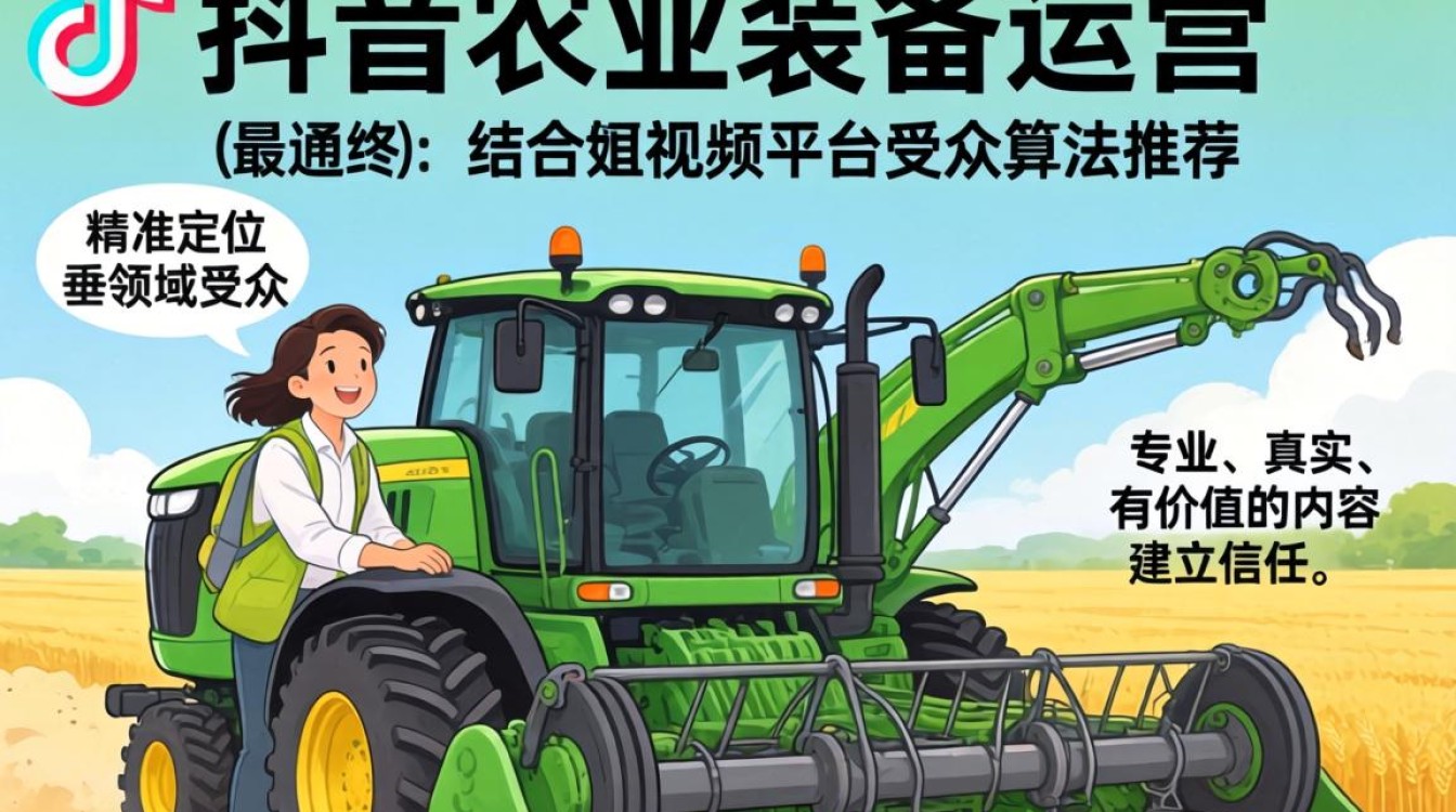 农业装备抖音运营技巧有哪些