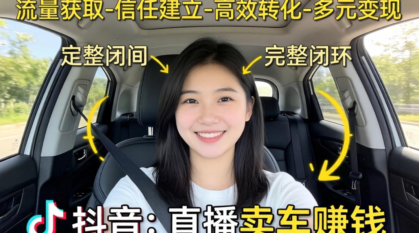 抖音直播卖车怎么赚钱的