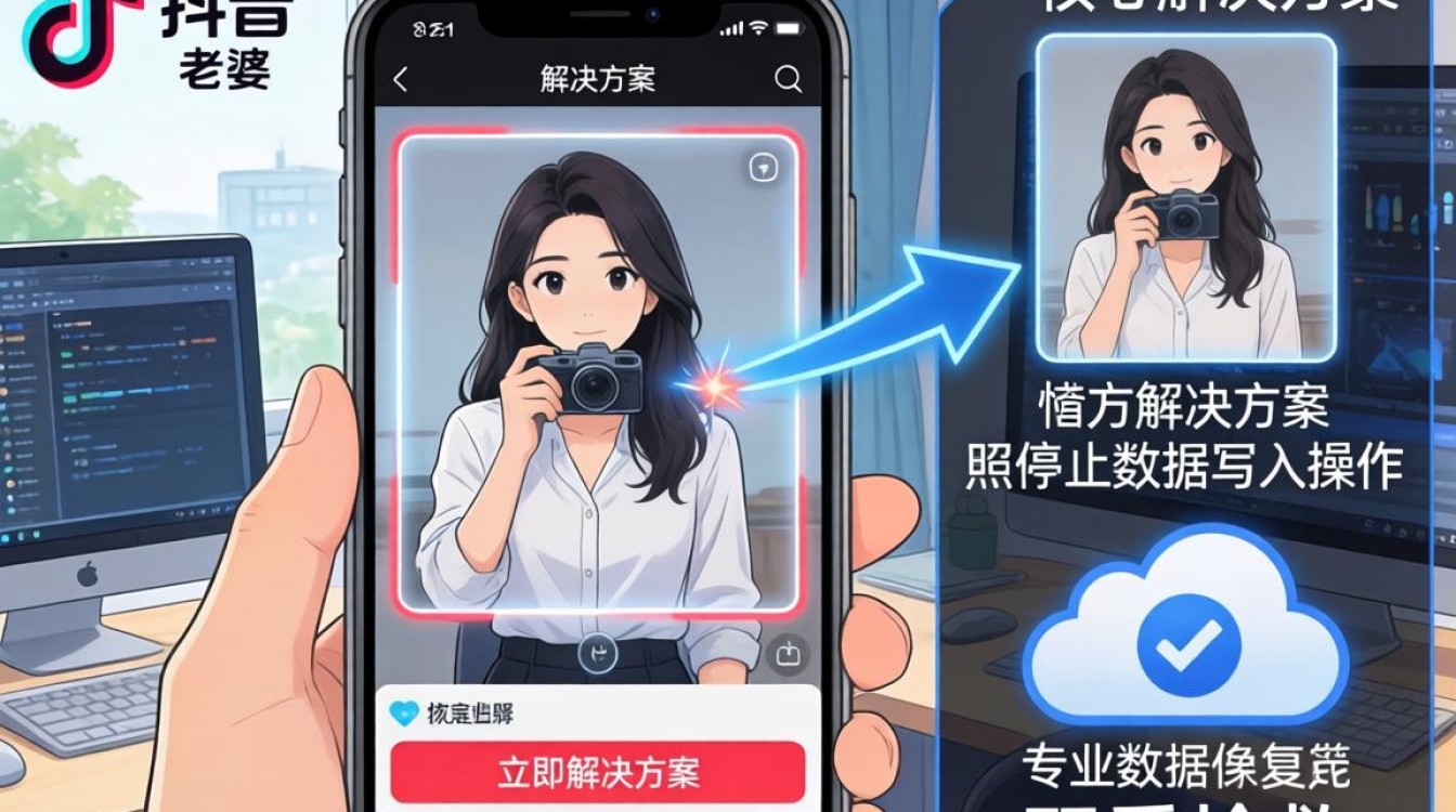 抖音老婆照片丢失怎么办