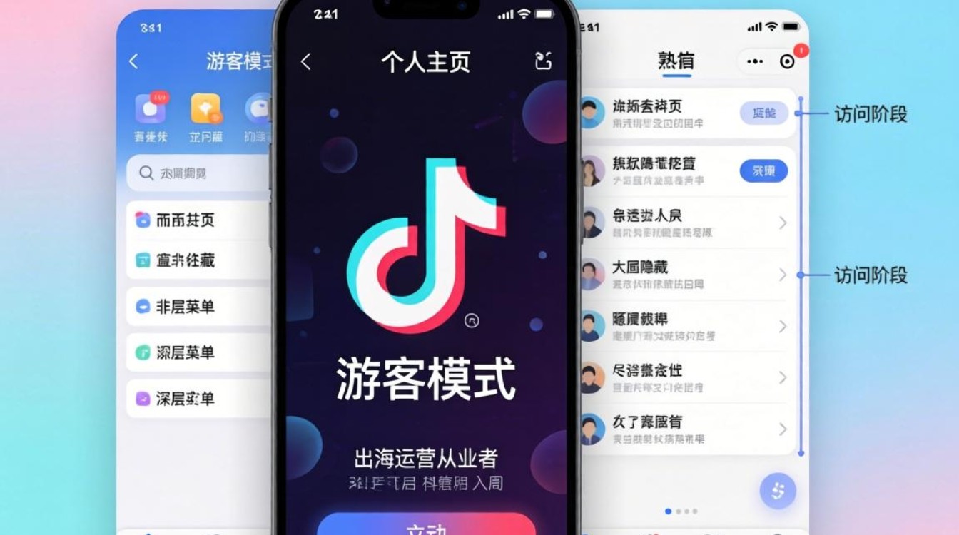 如何开启TikTok游客模式