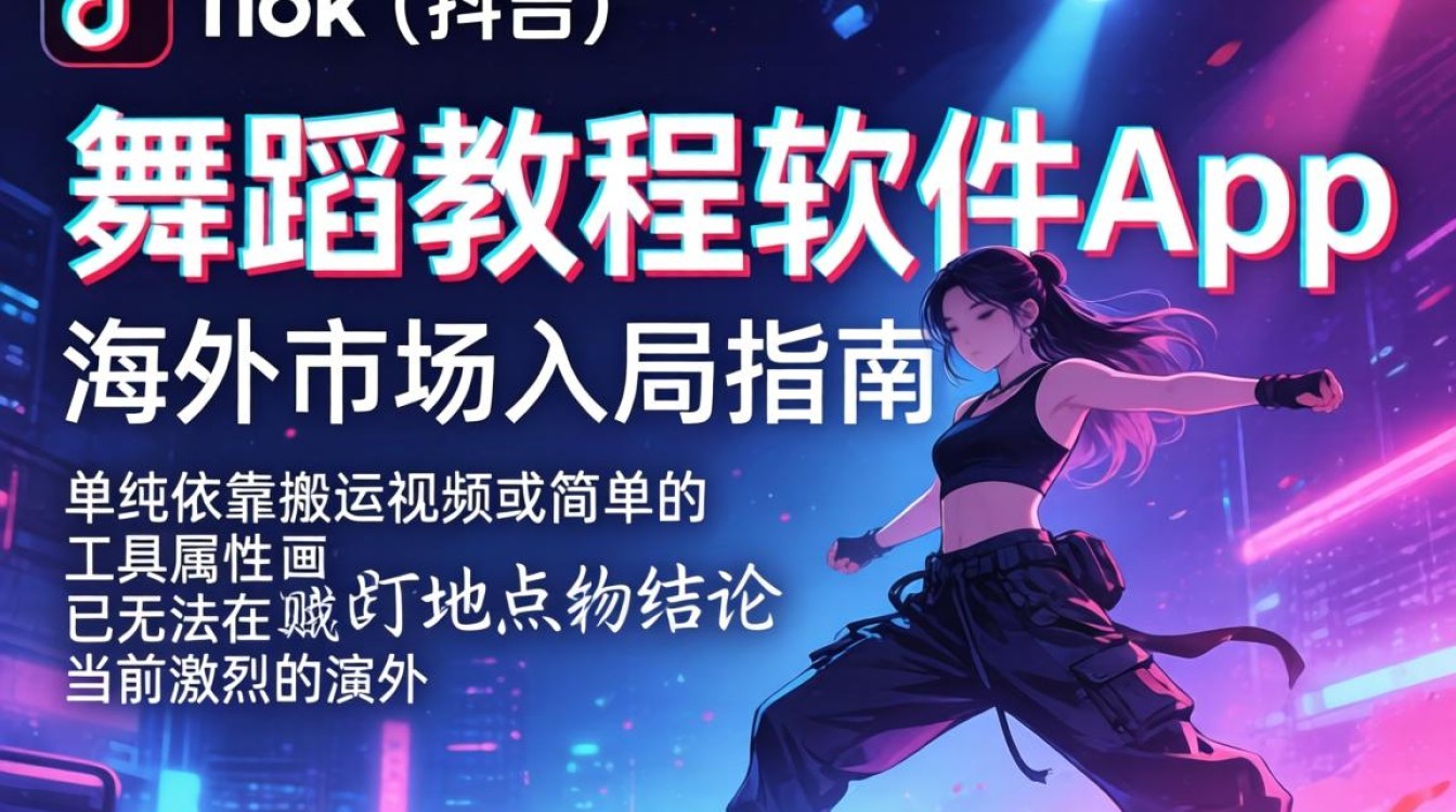 TikTok舞蹈教程软件app有哪些?海外市场入局指南详解 TikTok舞蹈教程软件app有哪些