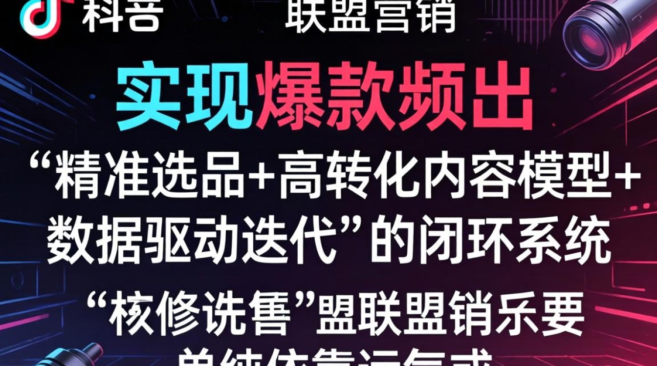 TikTok联盟营销怎么玩