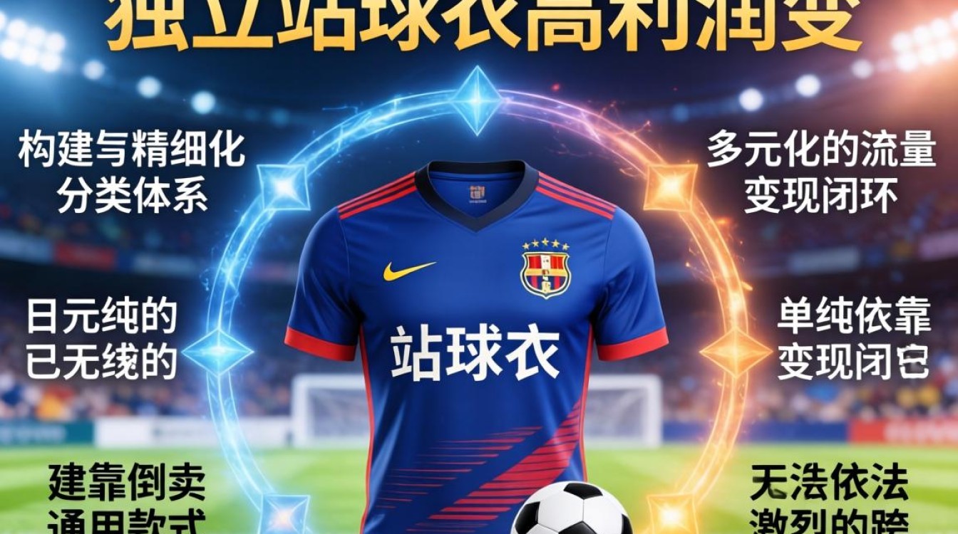 球衣独立站如何快速变现