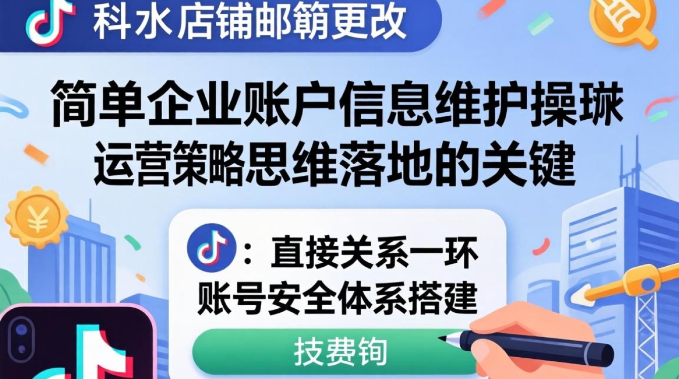 TikTok店铺怎么更改邮箱