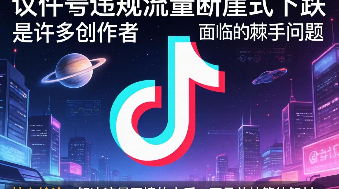 抖音违规没流量怎么办