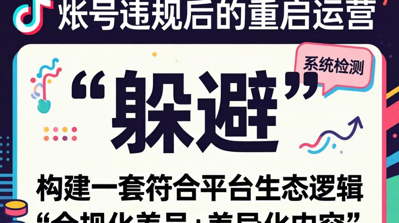 抖音违规账号如何重新运营