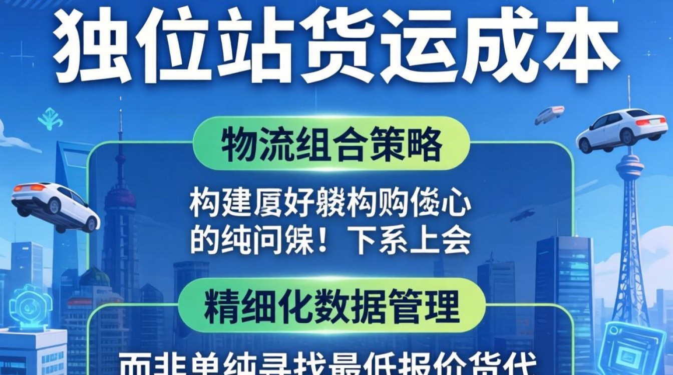 怎么降低独立站货运成本