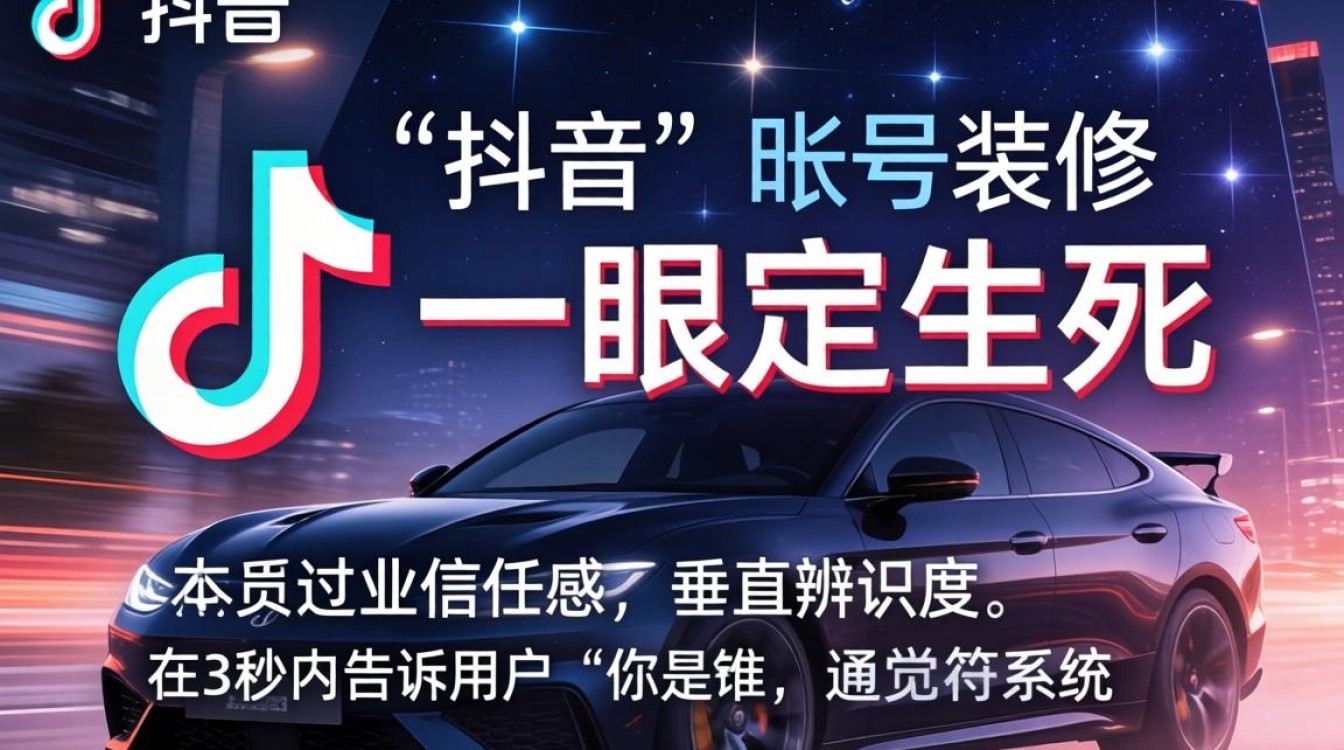 抖音账号装修详细步骤有哪些