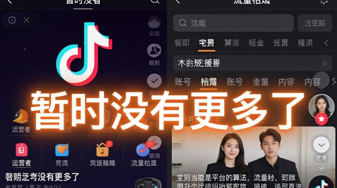 TikTok暂时没有更多了怎么办,如何突破流量限制快速涨粉 TikTok暂时没有更多了怎么办