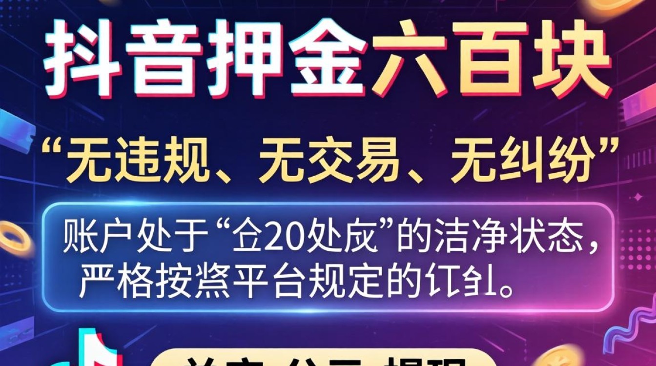 抖音押金600元怎么申请退款