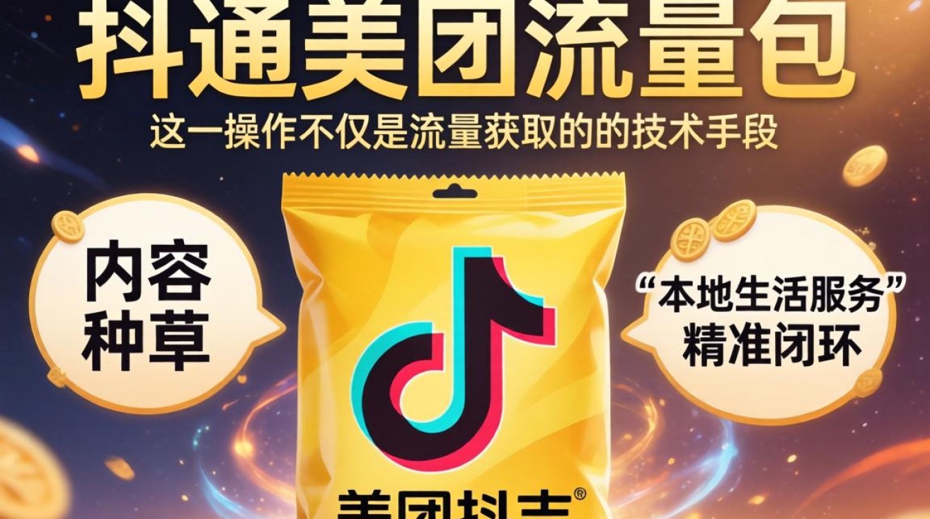 抖音怎么开通美团流量包