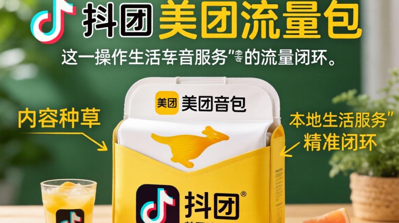 抖音怎么开通美团流量包