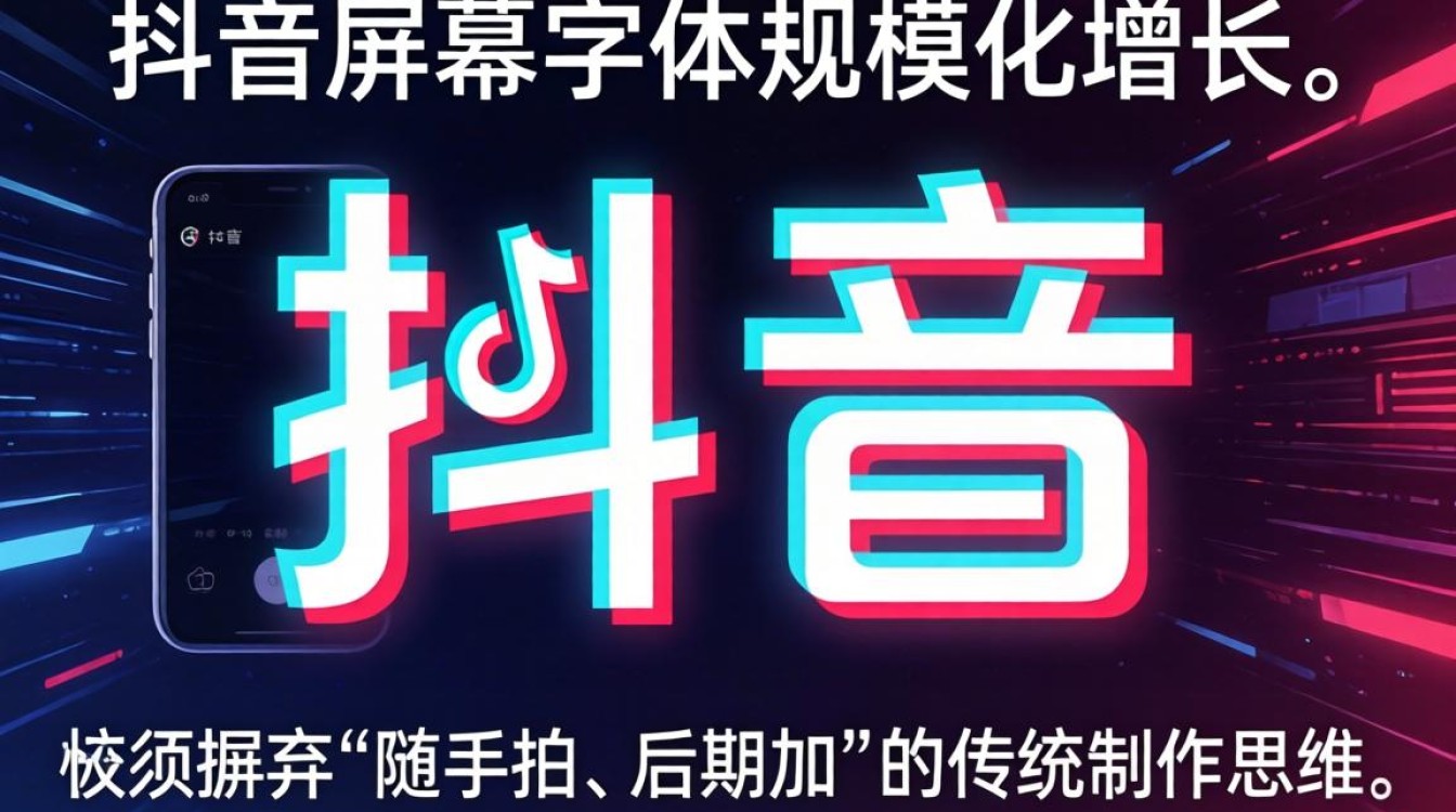 怎么拍抖音屏幕上的字体