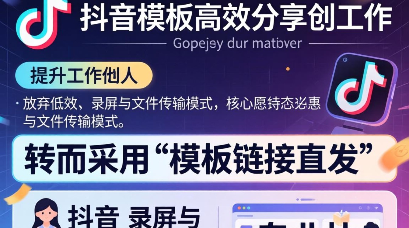 怎么把抖音模板给别人看