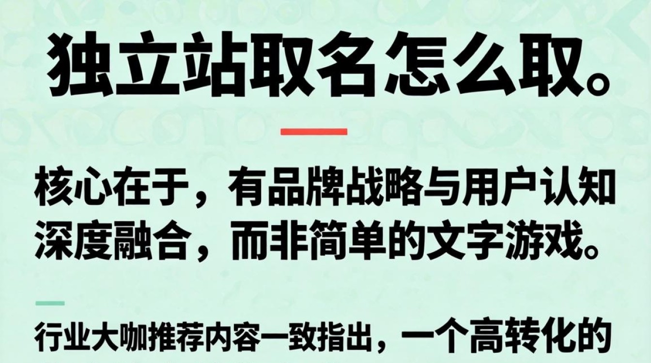 独立站取名技巧有哪些