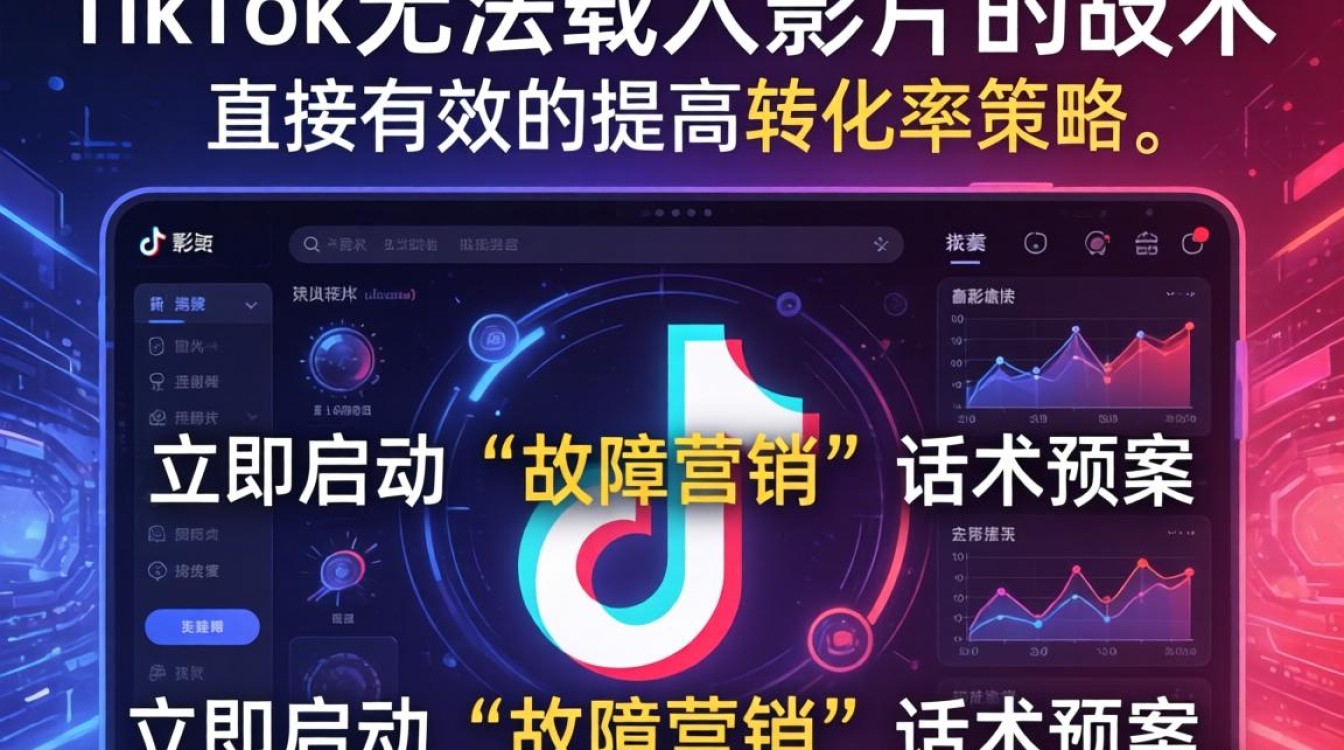 国际tiktok无法载入影片怎么办?揭秘带货话术提高转化率 国际tiktok无法载入影片怎么办