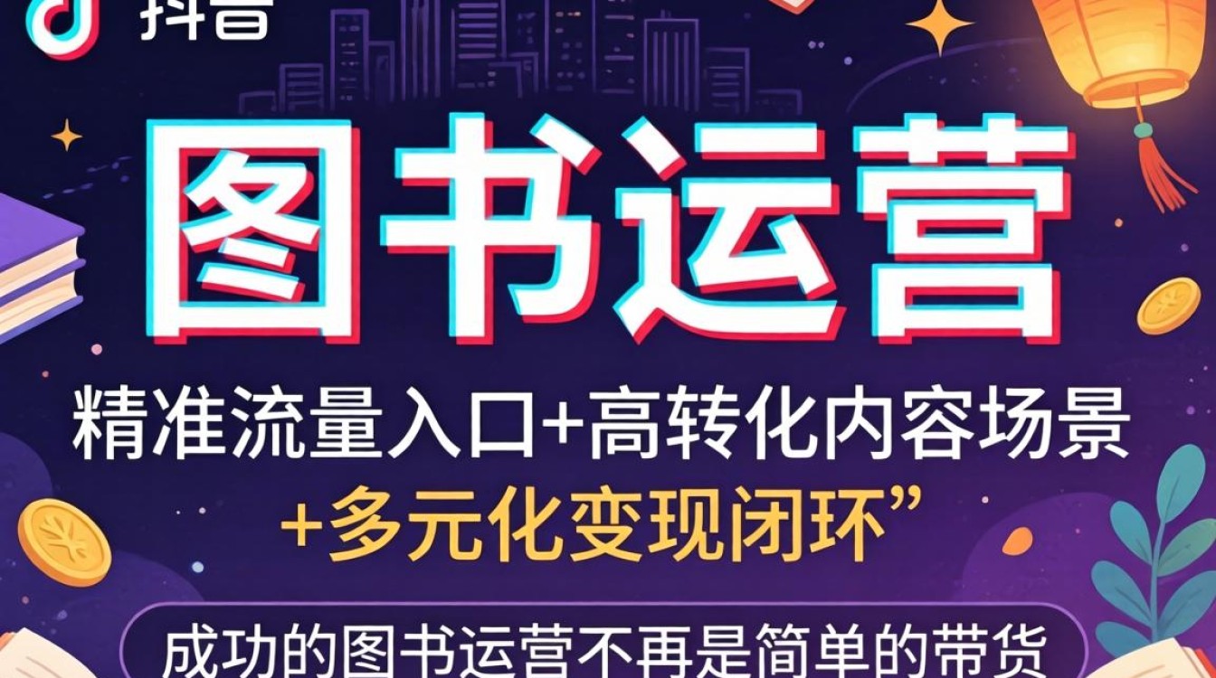 抖音图书运营专业运营技巧与变现模式