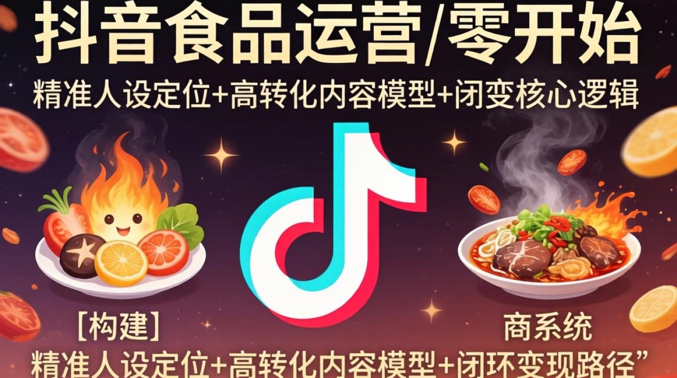 抖音食品运营从零开始怎么做