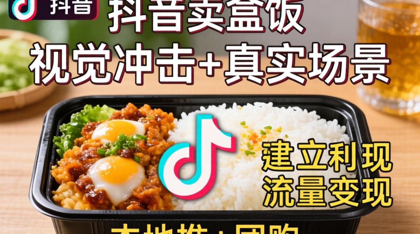 上抖音卖盒饭视频怎么拍