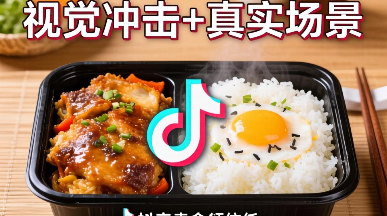 上抖音卖盒饭视频怎么拍