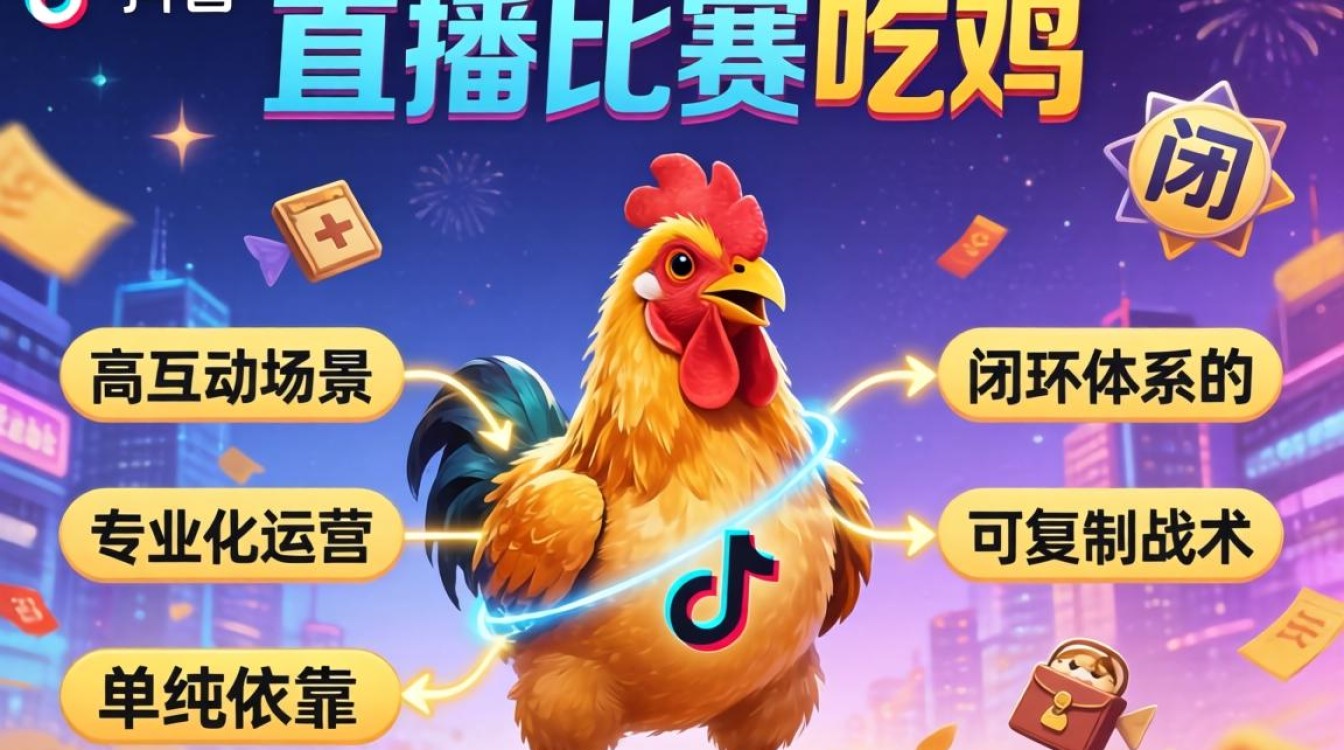 抖音直播比赛吃鸡怎么玩