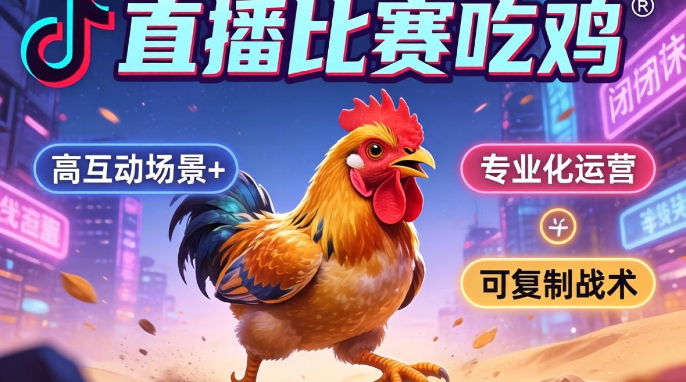 抖音直播比赛吃鸡怎么玩