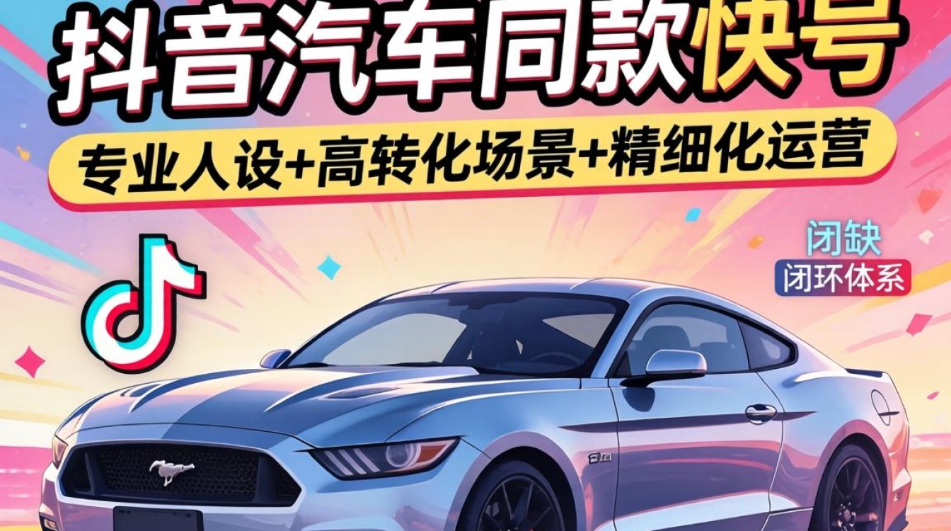 抖音汽车同款怎么弄?如何快速涨粉运营? 抖音汽车同款怎么弄