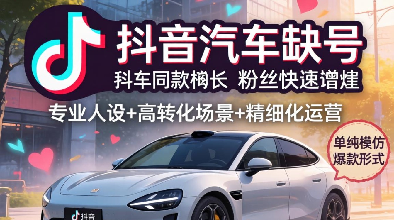 抖音汽车同款怎么弄?如何快速涨粉运营? 抖音汽车同款怎么弄