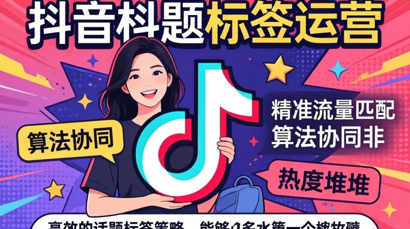 抖音话题标签账号运营从入门到精通