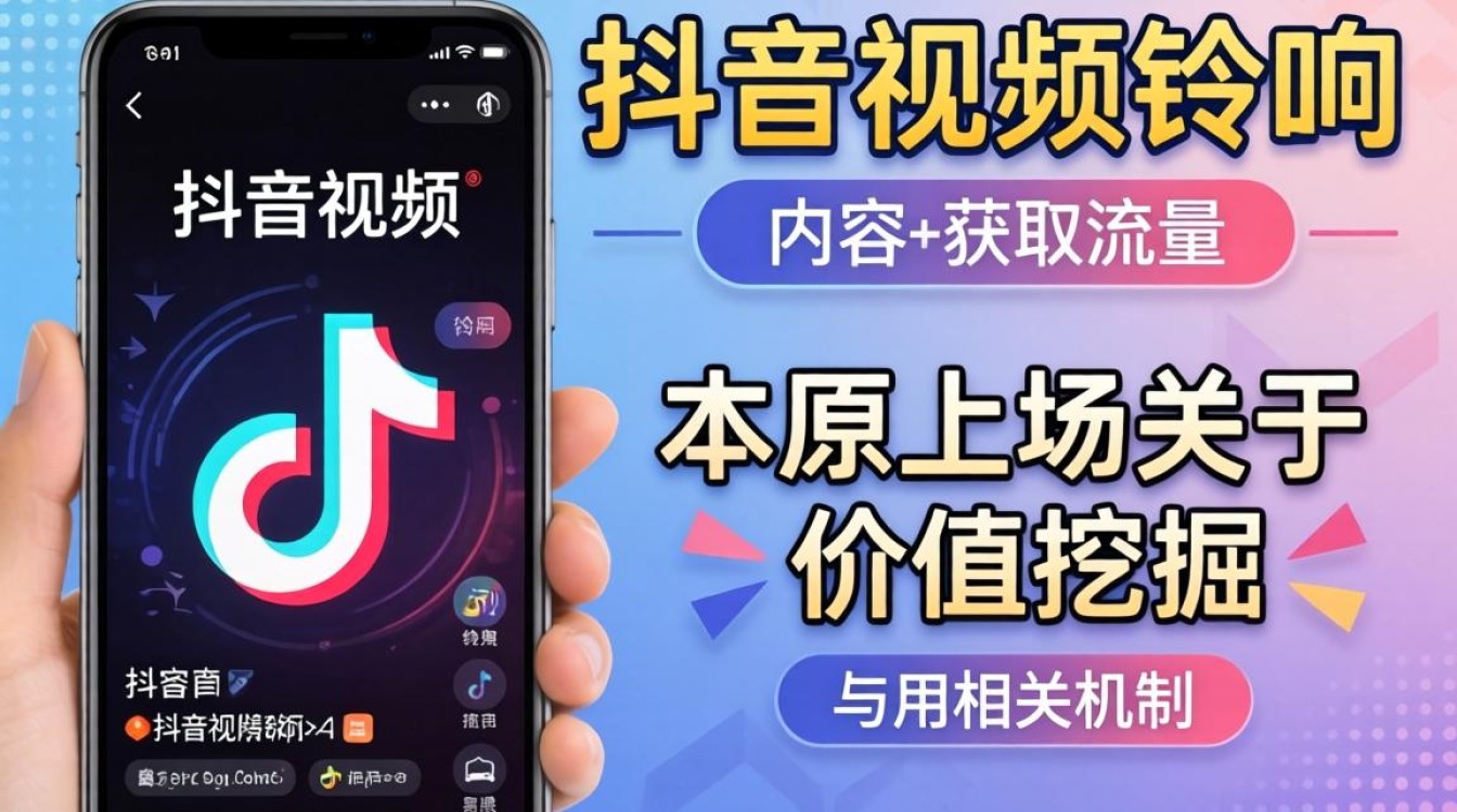 抖音的视频怎么设铃声啊