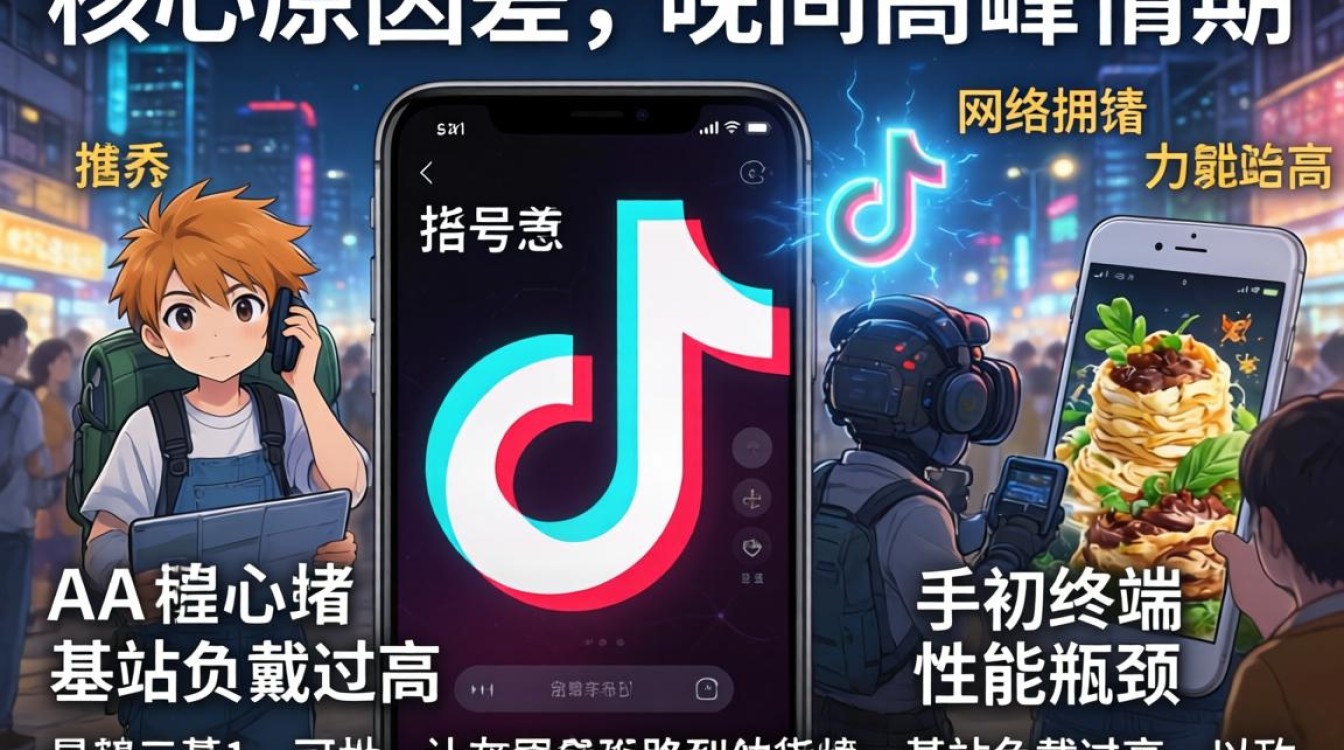 抖音晚上信号差怎么回事