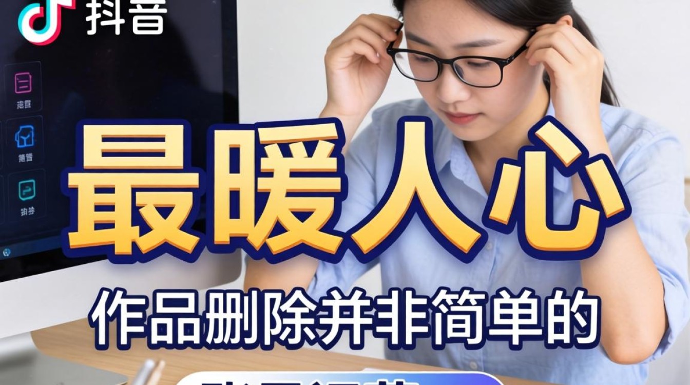 抖音最暖人心作品怎么删