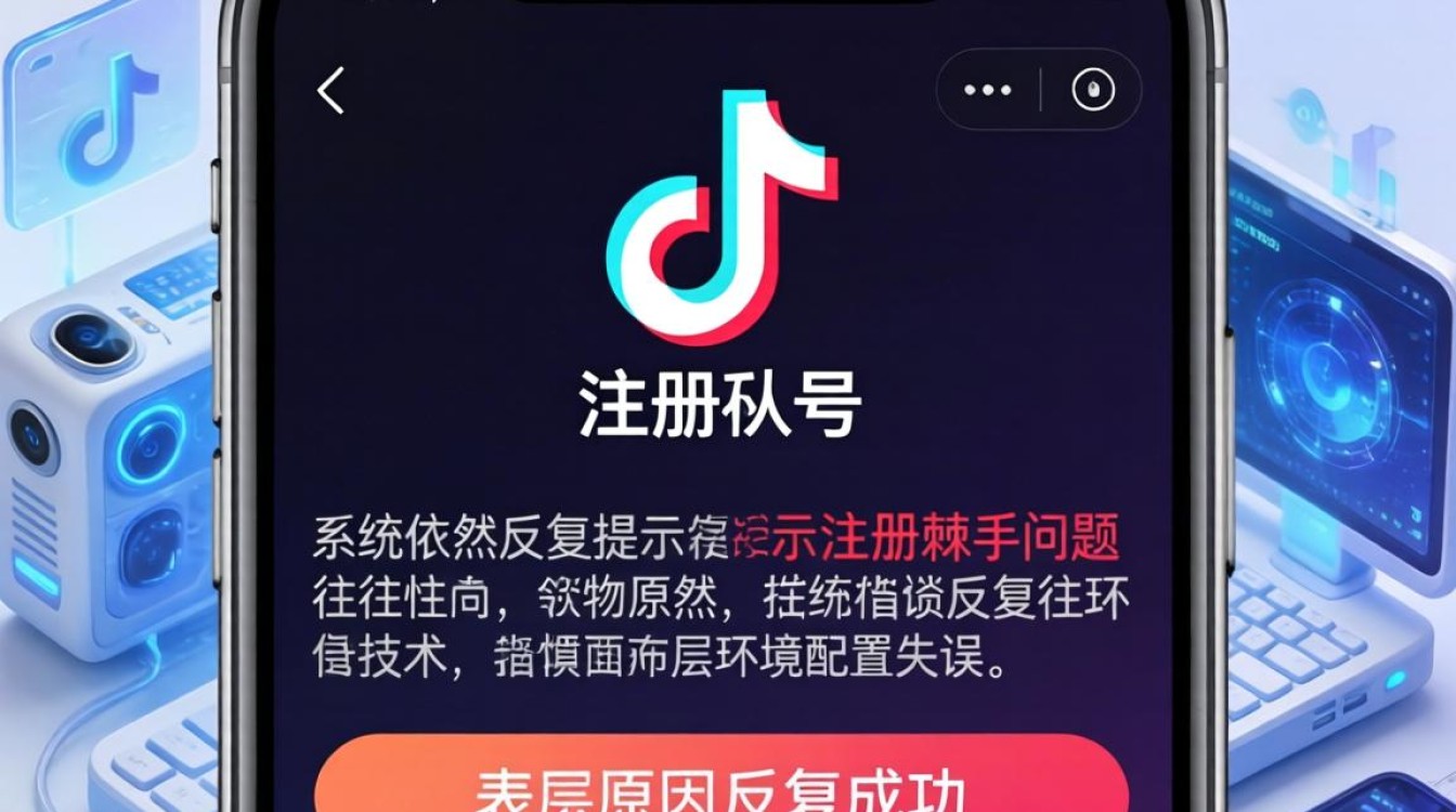 TikTok注册完还让注册怎么办