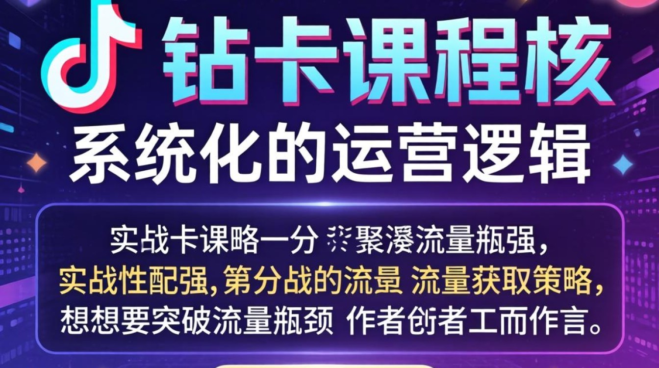 抖音钻卡课程真的值得买吗