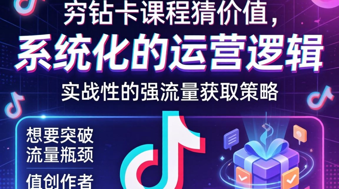 抖音钻卡课程真的值得买吗