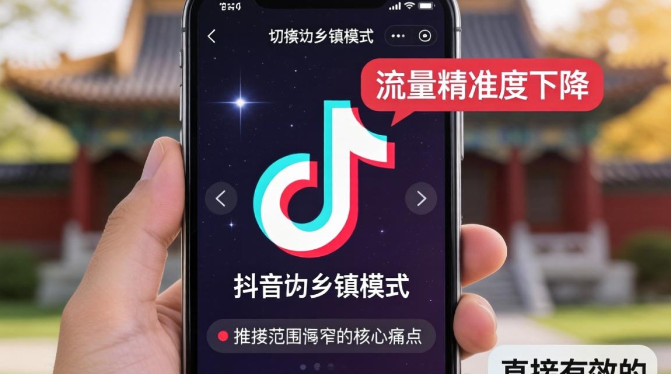 抖音切换乡镇模式有影响吗